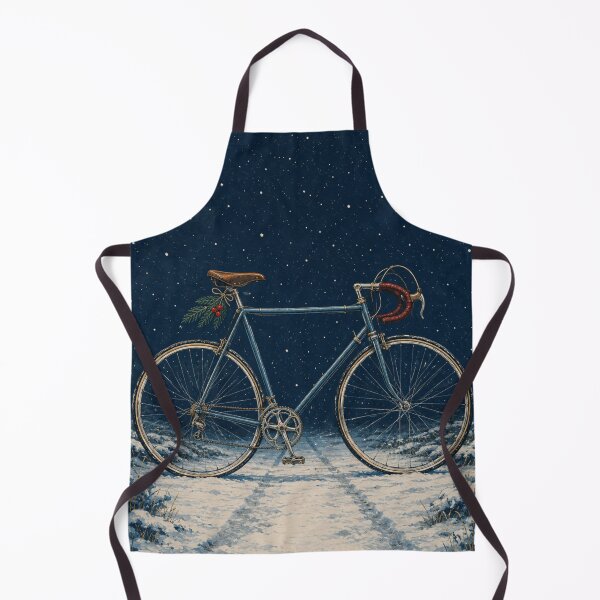 Item preview, Vintage Road Bicycle Winter Christmas designed and sold by Planthem.