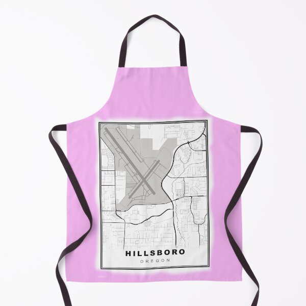 Item preview, Minimalist Hillsboro Map designed and sold by Tamas Das.