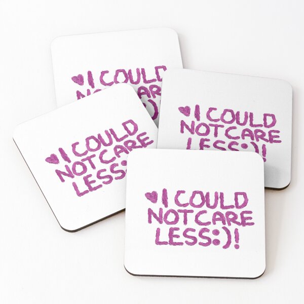Item preview, I could not care less! Design designed and sold by Wildcard_Designs.