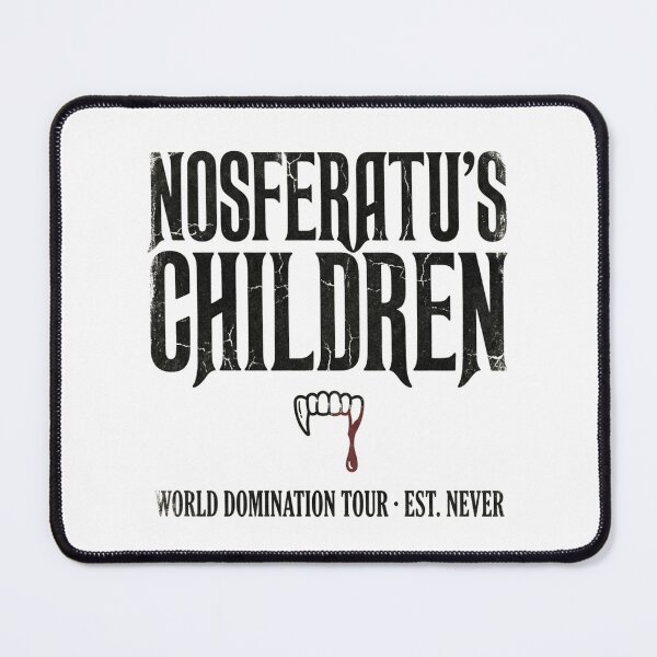 Item preview, Nosferatus Children Vampire Fangs World Domination Tour Vintage Gothic Horror designed and sold by raedattia.