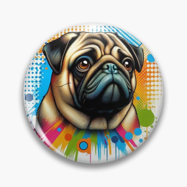 Item preview, Pug Pop Art  designed and sold by netz28.