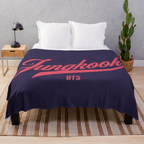 Item preview, BTS Jungkook varsity baseball army bangtan pink designed and sold by Morcawork.