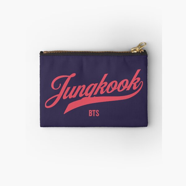 Item preview, BTS Jungkook varsity baseball army bangtan pink designed and sold by Morcawork.