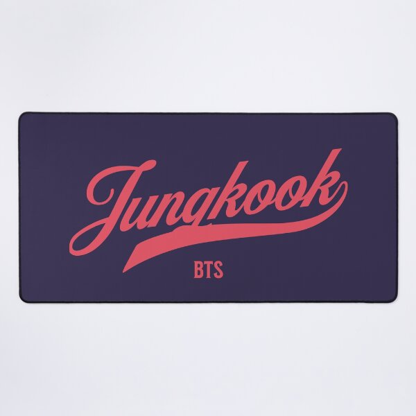 Item preview, BTS Jungkook varsity baseball army bangtan pink designed and sold by Morcawork.