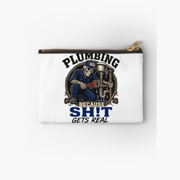 Item preview, Plumbing Because Shit Gets Real designed and sold by DrawMotion.