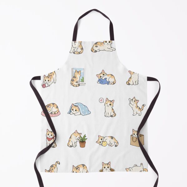 Item preview, Cute Calico Cat Activities Sticker Pack Sheet designed and sold by Rehnair.