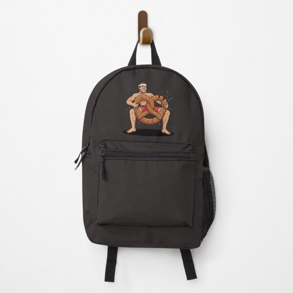 Item preview, Funny Athlete Squeezing Giant Salted Pretzel Workout designed and sold by Rare By Hero.