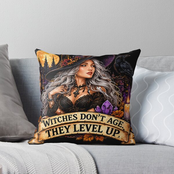 Item preview, Witches Don't Age, They Level Up designed and sold by Losthope Creations.