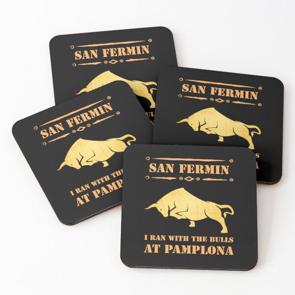 Item preview, SAN FERMIN RUNNING WITH THE BULLS AT PAMPLONA designed and sold by MadeThisFMeS.