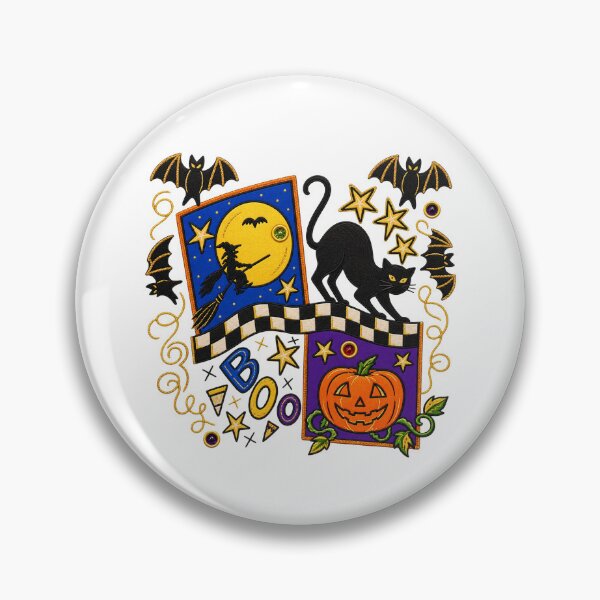 Item preview, Black Cat Bat Moon Pumpkin designed and sold by seektopus.