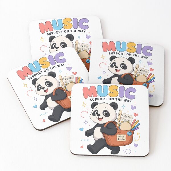Item preview, Music Teacher Panda Support  designed and sold by MOCH- ART.