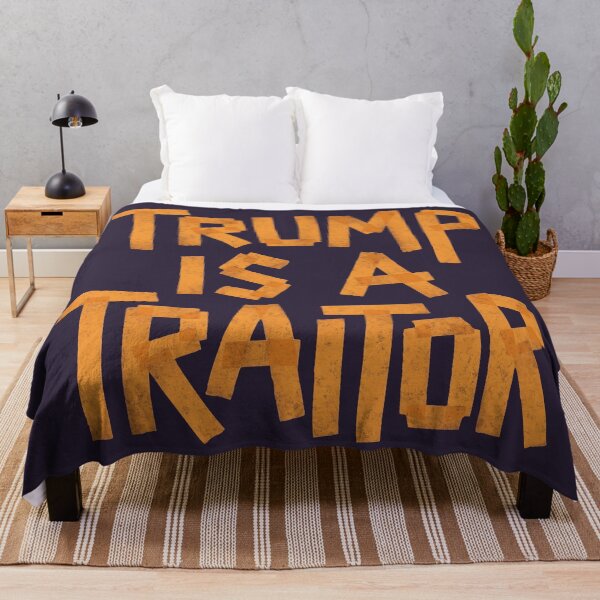 Item preview, Trump Is a Traitor - Anti Trump Regime designed and sold by Riot-And-Hope.