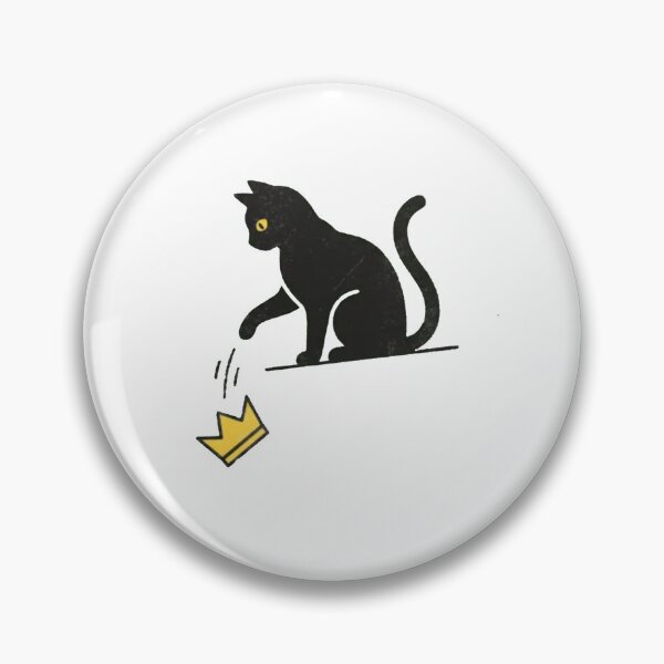Item preview, No Kings Black Cat Funny Political Statement  designed and sold by roartusa.