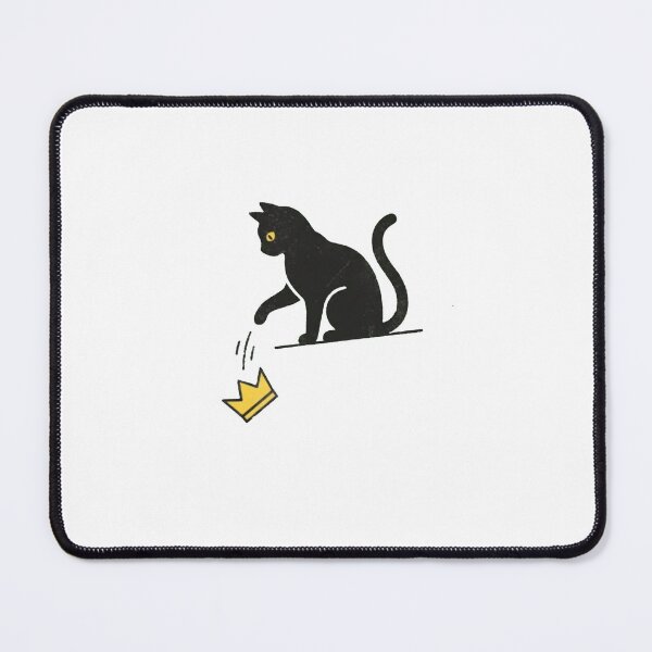 Item preview, No Kings Black Cat Funny Political Statement designed and sold by roartusa.