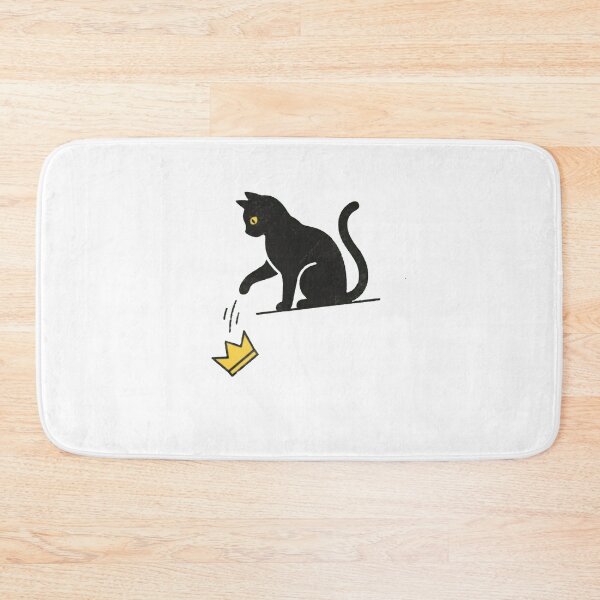 Item preview, No Kings Black Cat Funny Political Statement  designed and sold by roartusa.