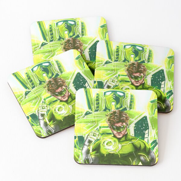 Item preview, green lantern gundam designed and sold by BXNNYART.
