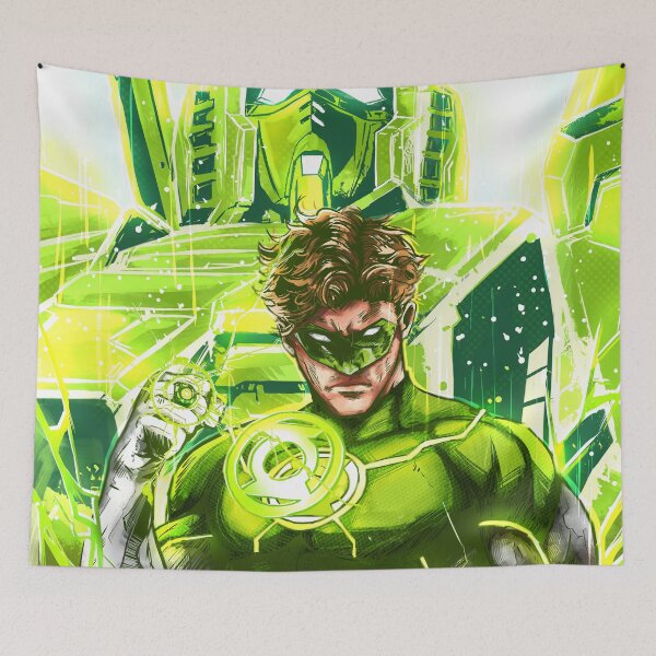 Item preview, green lantern gundam designed and sold by BXNNYART.