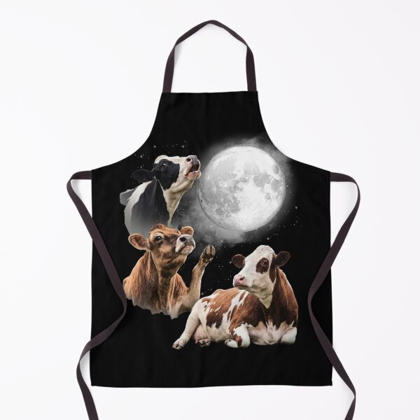 Item preview, Cow Howling at Moon Vintage 90s designed and sold by PontiaGudam.
