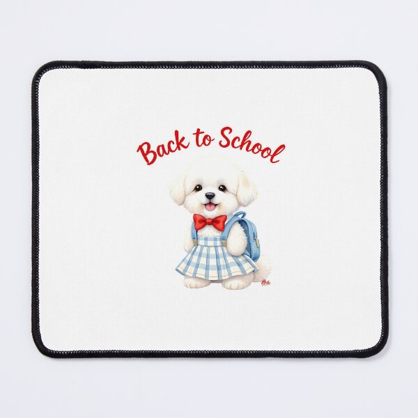 Item preview, Back to School Maltipoo Art designed and sold by Kedspicedesign.