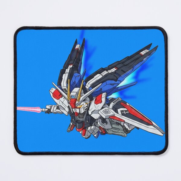 Item preview, SD GUNDAM Freedom chibi 2d anime art fly pose in space VECTOR digital art  designed and sold by sabartgunpla.