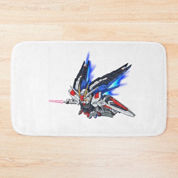Item preview, SD GUNDAM Freedom chibi 2d anime art fly pose in space VECTOR digital art  designed and sold by sabartgunpla.