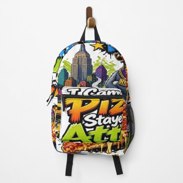 Item preview, NYC Pizza Attitude Pigeon New York Street Art ALTERNATIVE designed and sold by Sushikidsntod.
