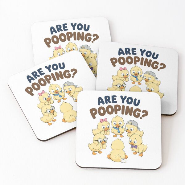 Item preview, Are You Pooping Funny Duck Bathroom Humor designed and sold by aigcx.