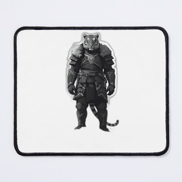 Item preview, Snow Guardian Tiger — Japanese Warrior Art designed and sold by Tokyo Neo Noir Collective .