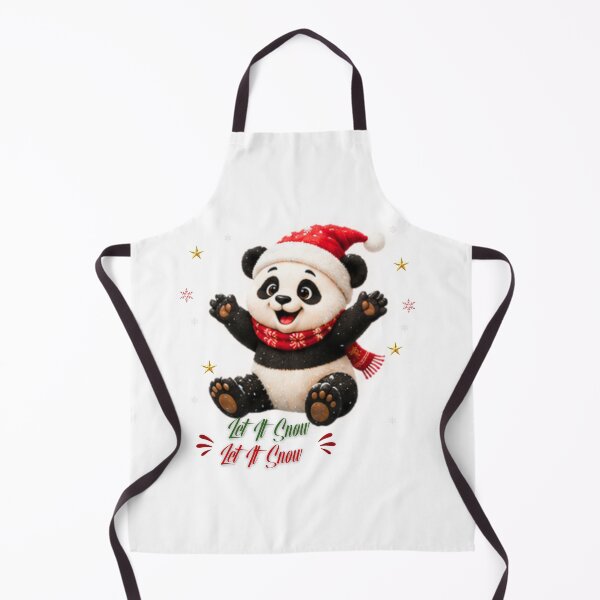 Item preview, Cute Christmas Panda Let It Snow Winter Holiday designed and sold by EnginerdStudio.