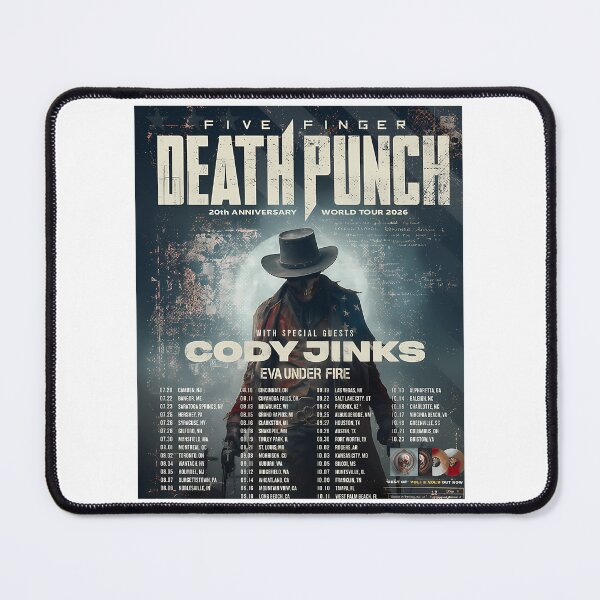 Item preview, Skeleton Cowboy World Tour 2026 Heavy Metal designed and sold by Newfacedesi.