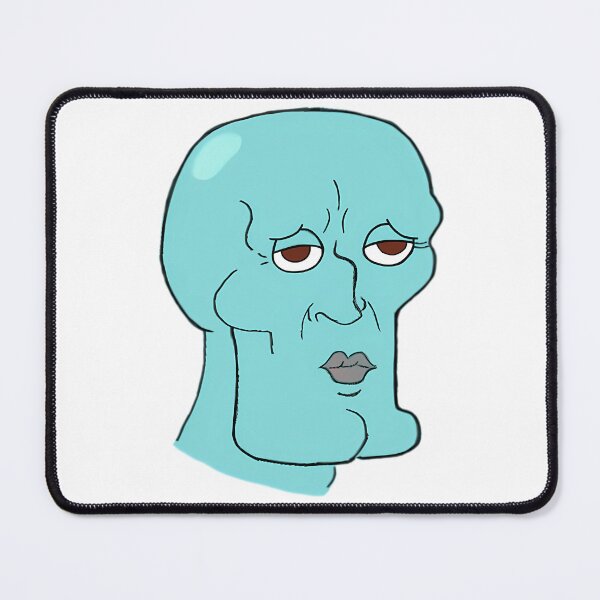 Item preview, Handsome Squidward Plain Designspongebob Squarepants designed and sold by utter-risch.