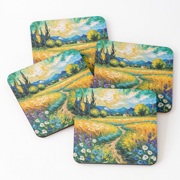 Item preview, Oil painting of country side landscape designed and sold by Chi261.
