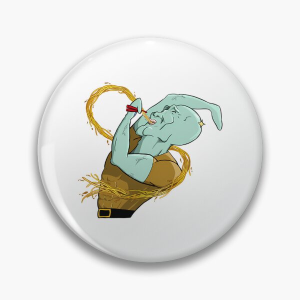 Item preview, Handsome Squidward Slurping Noodles designed and sold by utter-risch.