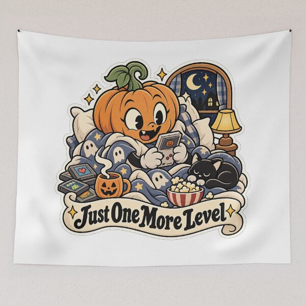 Item preview, Retro Gaming Pumpkin designed and sold by Thai Vibe Studio.