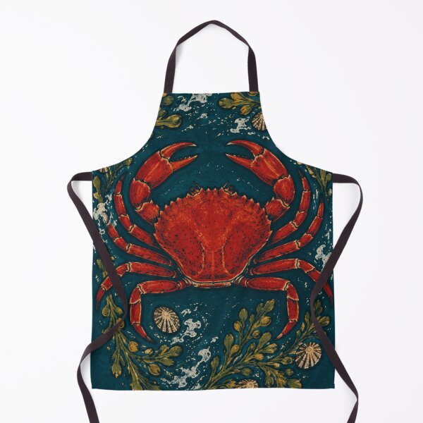 Item preview, Red Crab Coastal Christmas designed and sold by Planthem.
