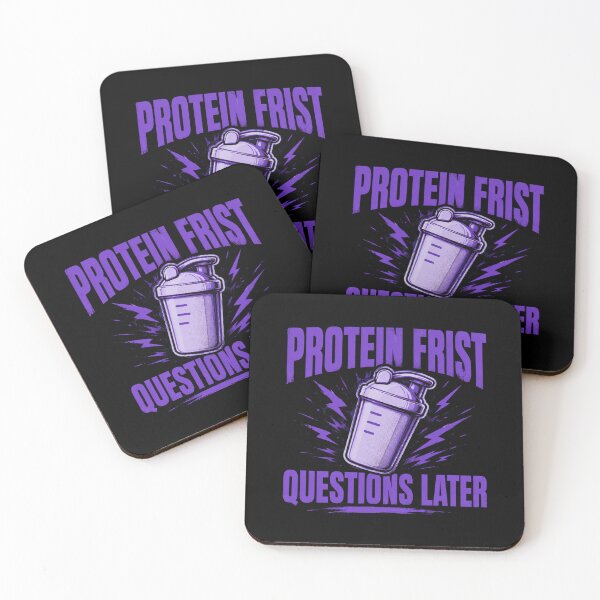 Item preview, Protein Frist Questions later designed and sold by Konvero.