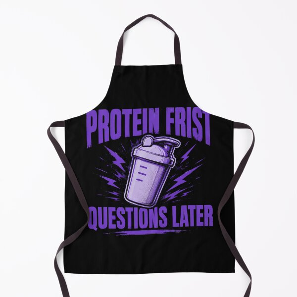 Item preview, Protein Frist Questions later designed and sold by Konvero.