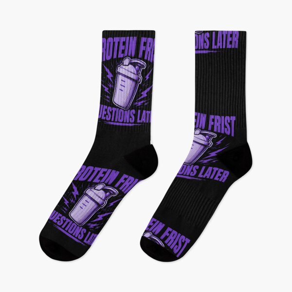 Item preview, Protein Frist Questions later designed and sold by Konvero.