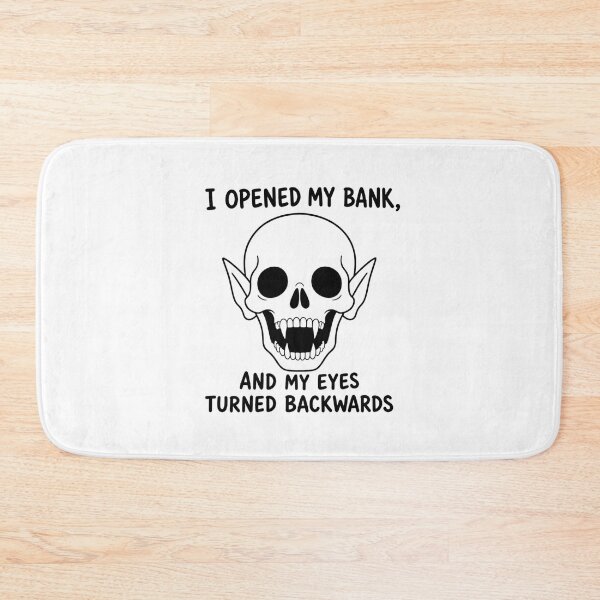 Item preview, i opened my bank, and my eyes turned backward funny vampire designed and sold by vecart34.