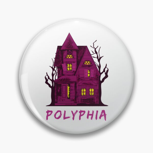 Item preview, Polyphia Merch Polyphia Band With Some Scary Haunted House designed and sold by allaso-gan.