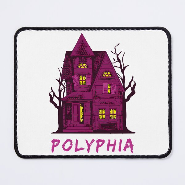 Item preview, Polyphia Merch Polyphia Band With Some Scary Haunted House designed and sold by allaso-gan.