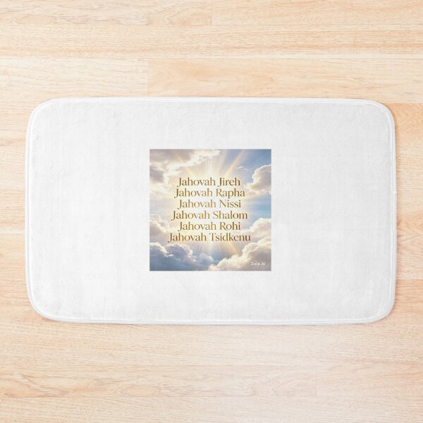 Item preview, The Names of God — Jehovah Jireh Rapha Nissi Shalom Rohi Tsidkenu designed and sold by Hope for Uganda.