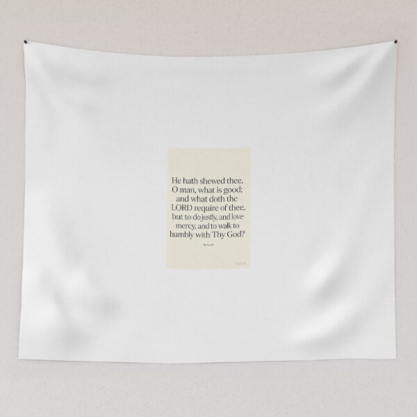 Item preview, Do Justly Love Mercy Walk Humbly Micah 6:8 designed and sold by Hope for Uganda.