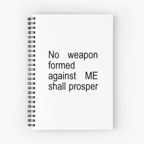 Item preview, No Weapon Formed Against Me Shall Prosper X Brat 3 designed and sold by nle-yana.