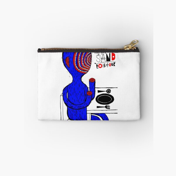 Item preview, Blue Skin Character With Typography Alternative Rock designed and sold by Folkdude.