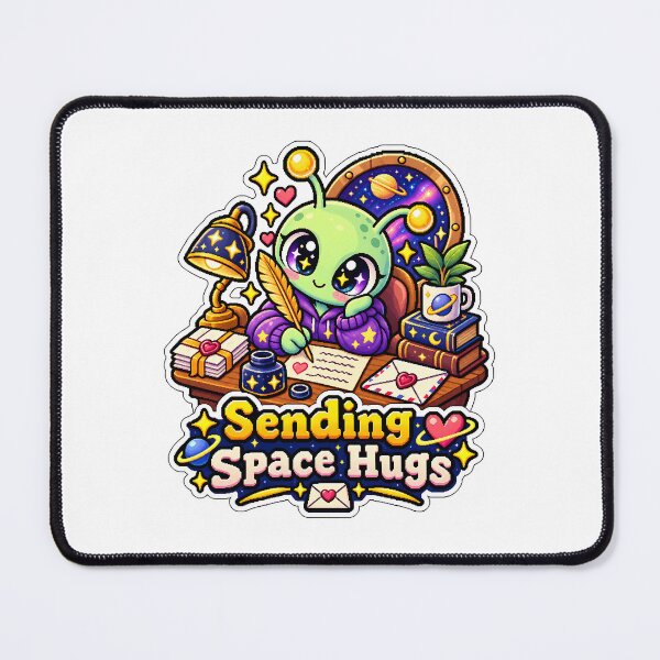 Item preview, Letter Writing Alien designed and sold by Thai Vibe Studio.