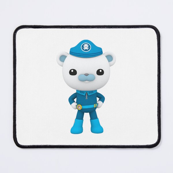 Item preview, Cute Blue Explorer Bear Cartoon Character  designed and sold by Harsha Pinjani.