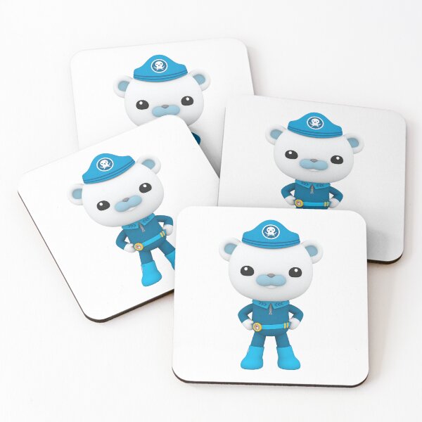 Item preview, Cute Blue Explorer Bear Cartoon Character  designed and sold by Harsha Pinjani.