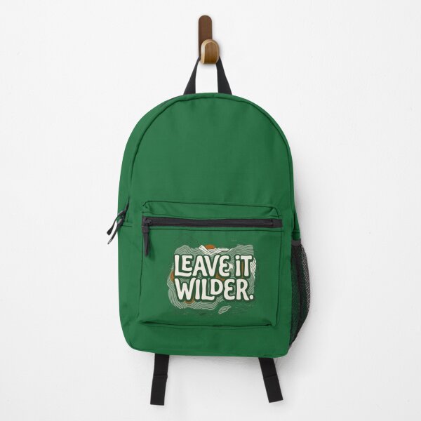 Item preview, Leave It Wilder | Nature Conservation Outdoor Lifestyle designed and sold by Amr Darwish Graphic designer.