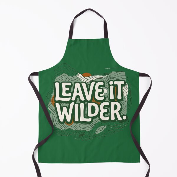 Item preview, Leave It Wilder | Nature Conservation Outdoor Lifestyle designed and sold by Amr Darwish Graphic designer.